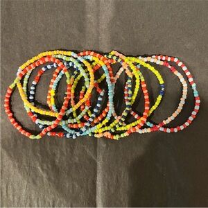 Roxanne Assoulin Colorful Beaded Bracelets Set